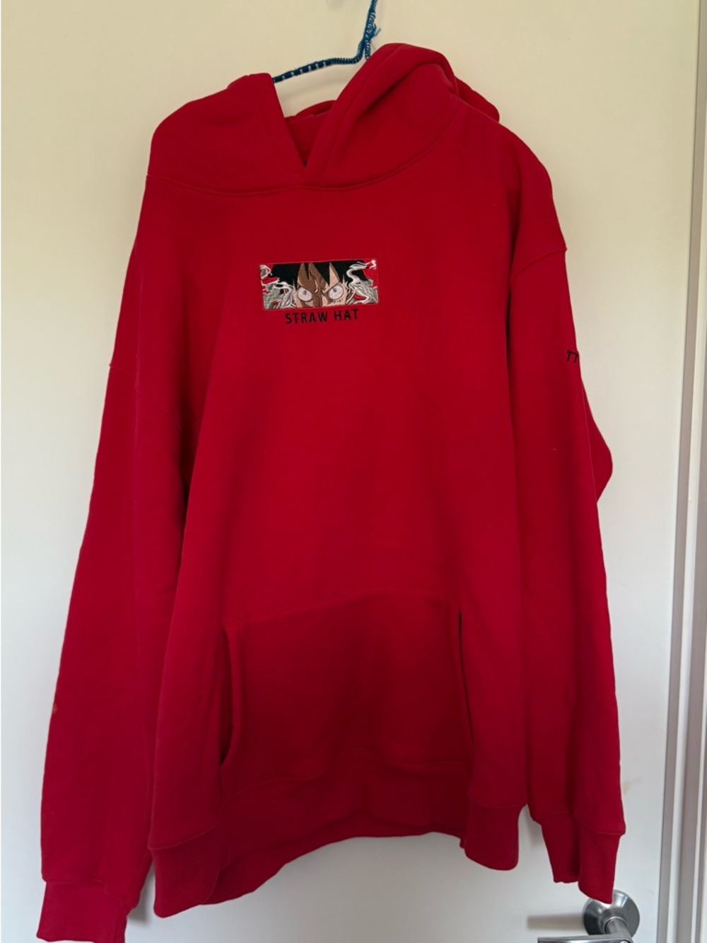 One Piece Anime Men’s Embroidered Hoodie